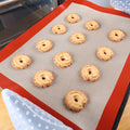 Non-stick Silicone Fiberglass Baking Mat Kneading Mats Kitchen Oven Baking Pad DIY Cake Cookie Food Bakeware Mat Pads